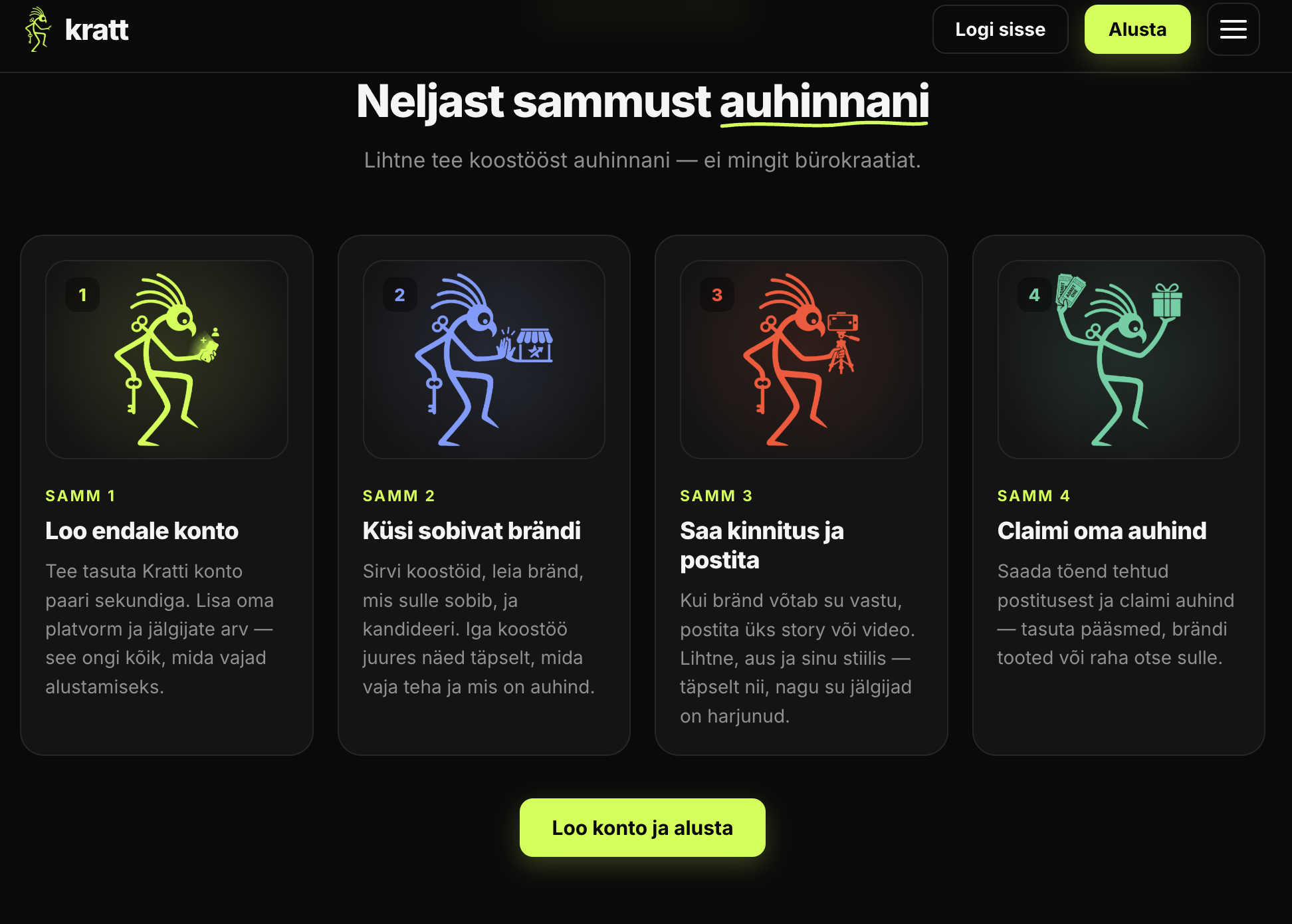 kratt veebileht